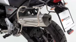 BLACK HAWK RACING Slip on (sport exhaust with removable sound insert), Stainless steel, NO (EC-) APPROVAL
